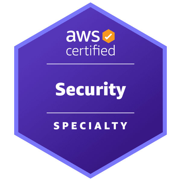 Badge chứng chỉ AWS Certified Security – Specialty